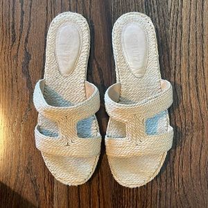 Schutz raffia sandal